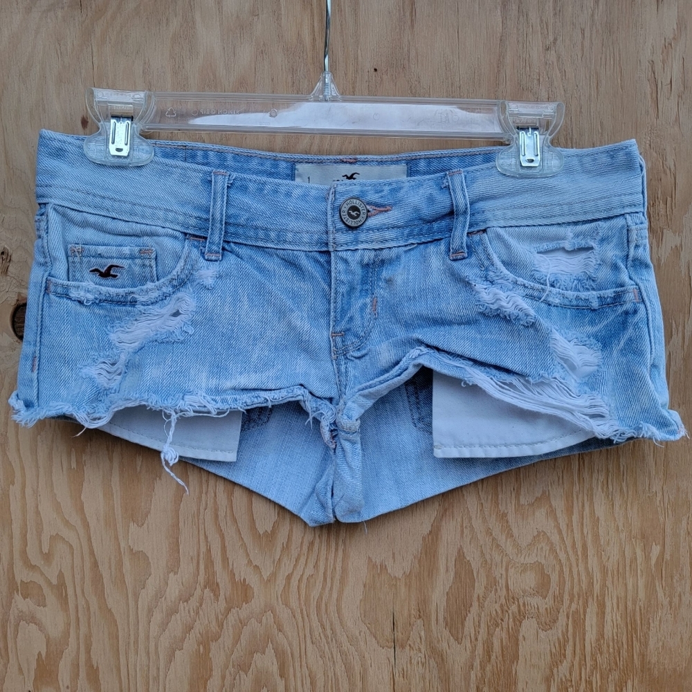 Hollister Distressed Jean Shorts